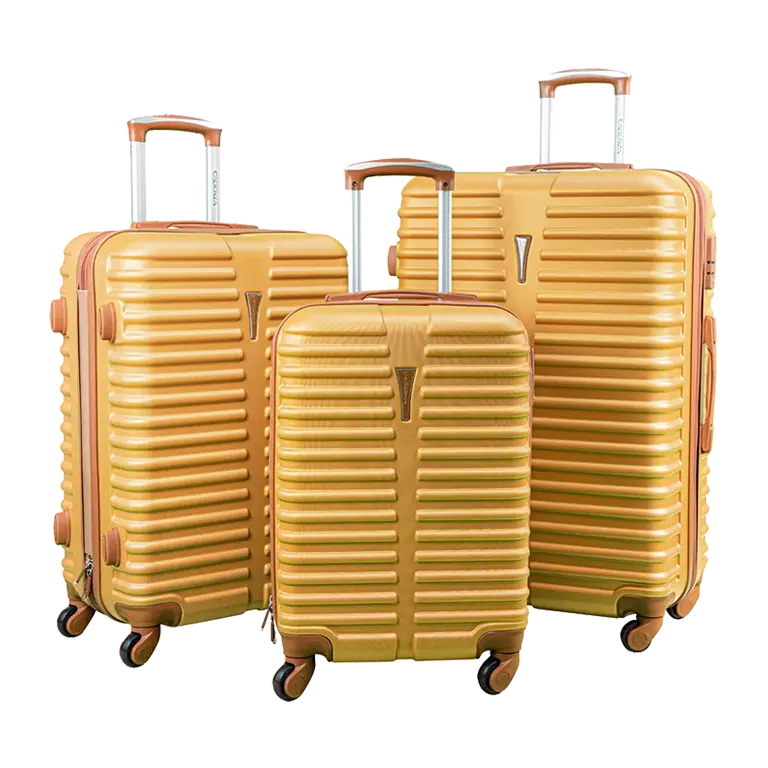 چمدان سه تکه KADENZA مدل KNZ40123 مدل لوتوس