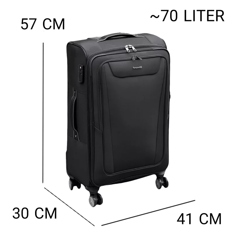 چمدان سایز متوسط فوروارد مدل FCLT40120 HAPPY JOURNEY MEDIUM