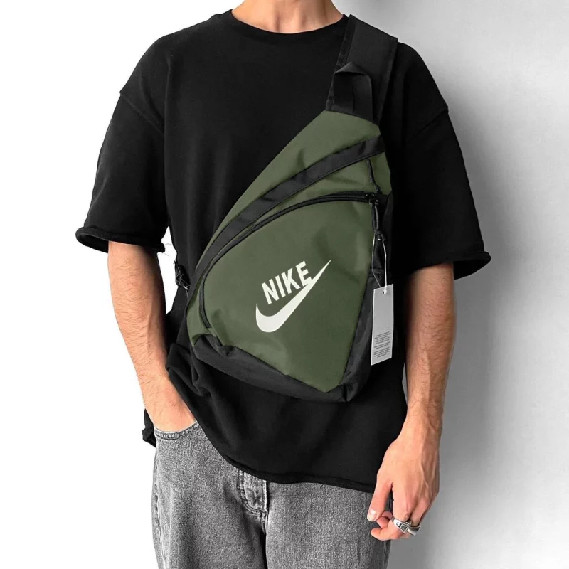 کیف بادی بگ Nike یشمی